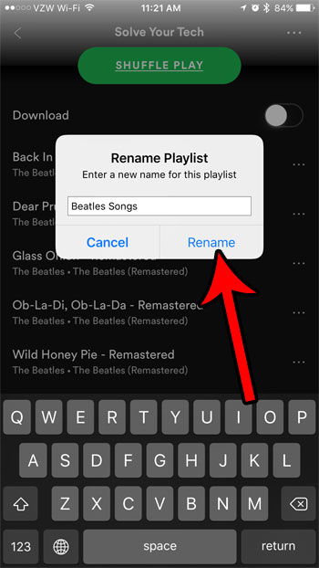 Playlists On Spotify App